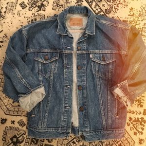 Vintage Retro 90’s Levi’s Oversized Denim Jacket